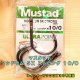 Mustad（マスタッド） フッドラム ５Ｘ ストロング １０/０ ３本入 インターフックＧＴ３０号相当