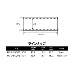 画像5: ＪＵＳＴＡＣＥ ＳＫＤＰＳ用メッシュカーボンスペーサー ＭＣＳ-ＳＫＤＰＳ１６