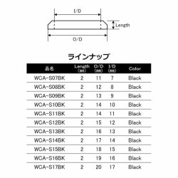 画像2: ＪＵＳＴＡＣＥ ワインディングチェック（スリムタイプ） ＷＣＡ-Slim-ＢＫ