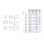 画像2: Fuji 富士工業  BRF 13サイズ  Ｔ-ＢＲＦ１３ /  Ｔ２-ＢＲＦ１３  TCH×技徳パイプシート全ラインナップに対応　チタン製ワインディングチェック　メタルパーツ (2)