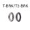 画像1: Fuji 富士工業  Ｔ-ＢＲＫ /  Ｔ２-ＢＲＫ  TCH×技徳パイプシート用メタルパーツ (1)