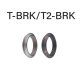 Fuji 富士工業  Ｔ-ＢＲＫ /  Ｔ２-ＢＲＫ  TCH×技徳パイプシート用メタルパーツ
