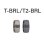 画像1: Fuji 富士工業  Ｔ-ＢＲＬ /  Ｔ２-ＢＲＬ  TCH×技徳パイプシート用メタルパーツ  (1)