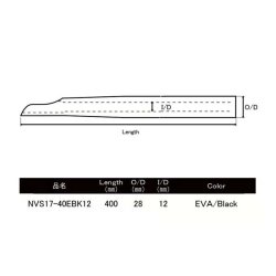 画像2: ジャストエース  ＮＶＳ１７-４０ＥＢＫ１２  NVSS17用グリップ