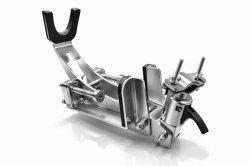 画像1: アマノ釣具 フルメタル大型竿掛  オールステンレス製大物用竿掛けが衝撃の大特価です！