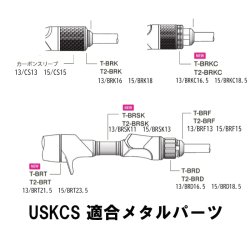 画像4: Fuji 富士工業 ＴＣＨ×技徳  ＵＳＫＣＳ  ウルトラライト スケルトンキャスティングシート