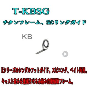 画像: Fuji 富士工業 KBガイド Ｔ-ＫＢＳＧ (チタン/SiC)