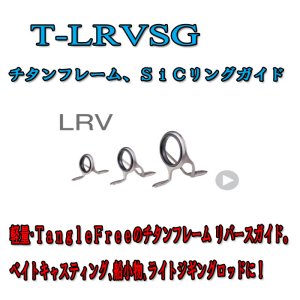 画像: Fuji 富士工業 LRVガイド Ｔ-ＬＲＶＳＧ(チタン/SiC)