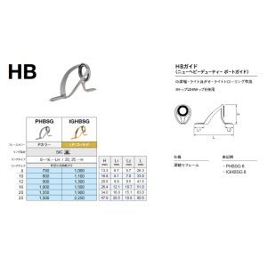 画像: Fuji 富士工業 HBガイド ＰＨＢＳＧ / ＩＧＨＢＳＧ ８ 〜 １６ (ステンレス/SiC)