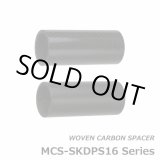 画像: ＪＵＳＴＡＣＥ ＳＫＤＰＳ用メッシュカーボンスペーサー ＭＣＳ-ＳＫＤＰＳ１６