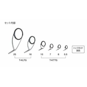 画像: Fuji 富士工業 Ｔ-ＫＬＴＧ２５６ チタンTORZITE スピニングバスセット