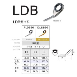 画像: Fuji 富士工業 LDBガイド ＰＬＤＢＳＧ / ＩＧＬＤＢＳＧ (ステンレス/SiC)