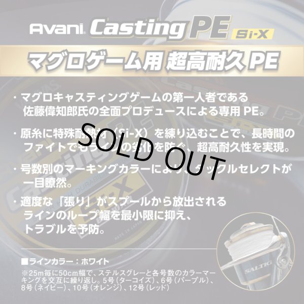 画像2: VARIVAS  アバニ キャスティングPE Si-X X8　12号 300m