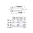 画像2: Fuji 富士工業 <br>Fuji×MORE ネオカーボングリップ <br>ＭＲＣ-ＴＧＰ