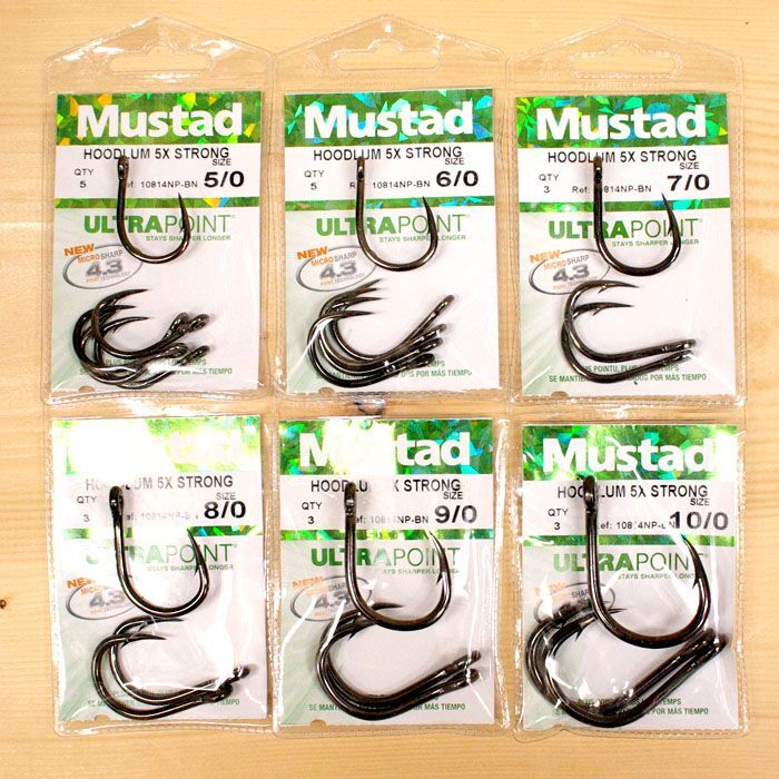 画像3: Mustad（マスタッド） フッドラム ５Ｘ ストロング １０/０ ３本入 インターフックＧＴ３０号相当