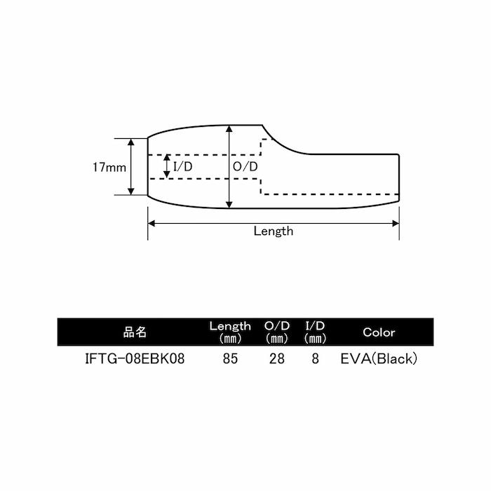 画像2: ＪＵＳＴＡＣＥ IPSシート用グリップ　ＩＴＦＧ-０８