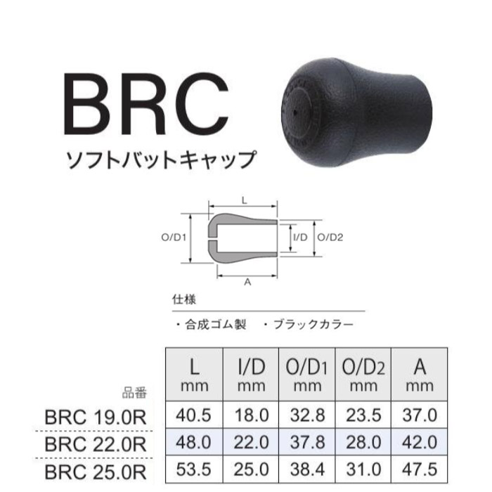 画像1: Fuji 富士工業 ソフトバットキャップ ＢＲＣ