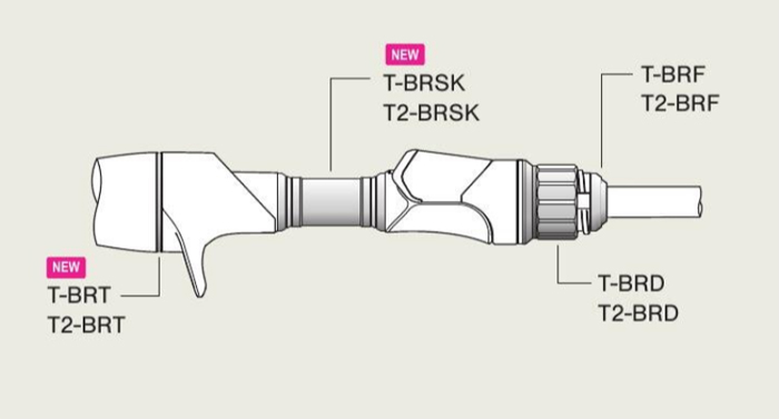 画像5: Fuji 富士工業  Ｔ-ＢＲＤ /  Ｔ２-ＢＲＤ  TCH×技徳パイプシート用メタルパーツ 