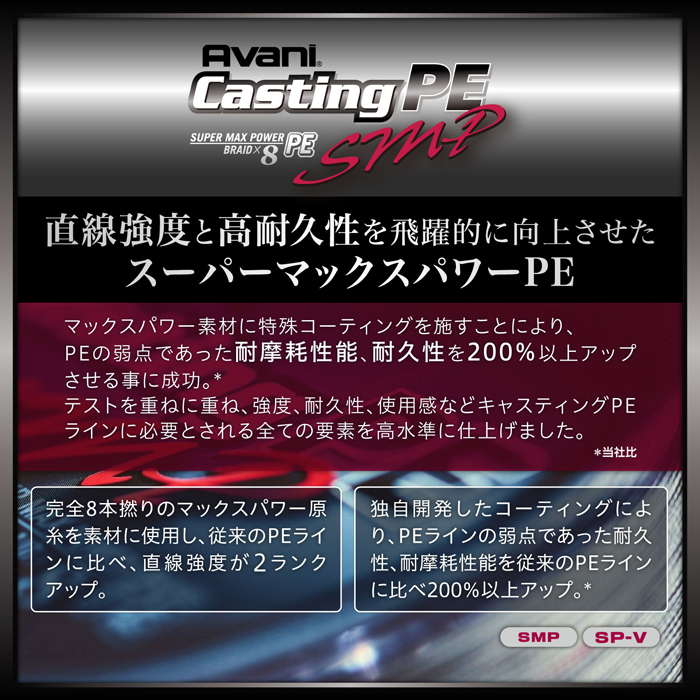 画像2: VARIVAS  アバニ キャスティングPE SMP［スーパーマックスパワー］X8 