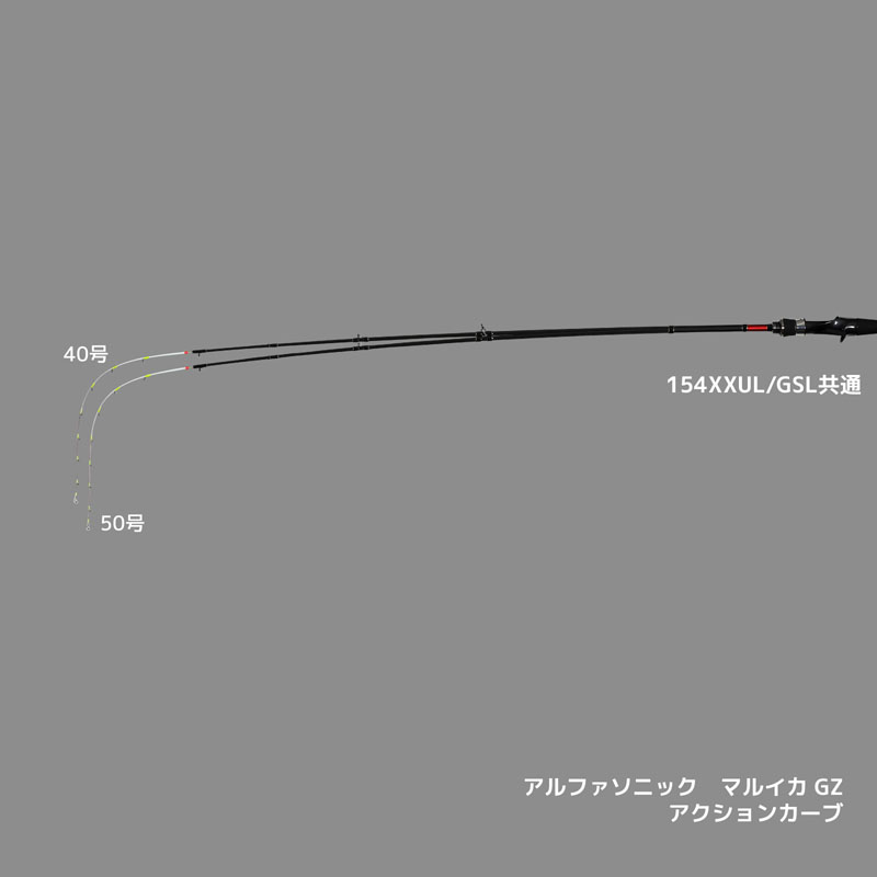 画像: アルファタックル アルファソニック マルイカ ＧＺ１５４ＸＸＵＬ/ＧＳＬ Ｒ/Ｌ